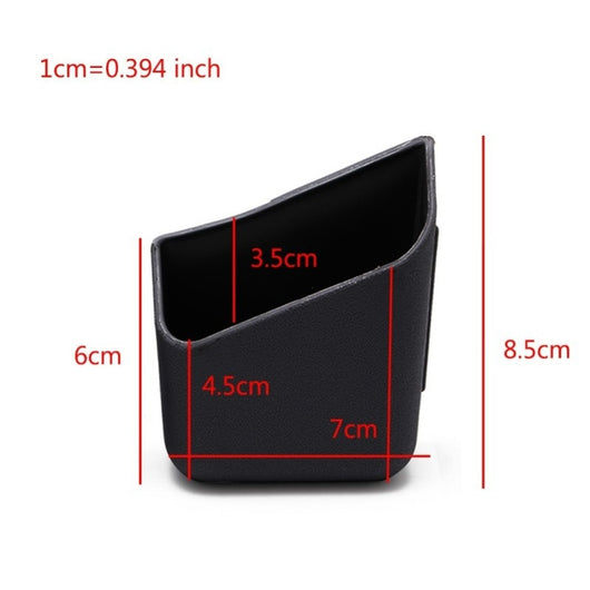 Organizador de Gafas para Auto - Estuche Doble Negro - Image 2