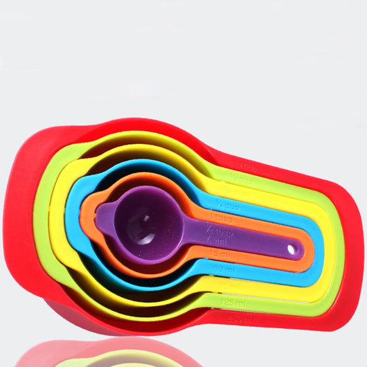 Juego de 6 Cucharas Medidoras de Plástico de Grado Alimenticio con Escala - Image 14