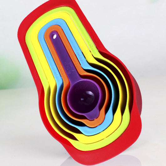 Juego de 6 Cucharas Medidoras de Plástico de Grado Alimenticio con Escala - Image 5