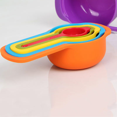 Juego de 6 Cucharas Medidoras de Plástico de Grado Alimenticio con Escala - Image 2
