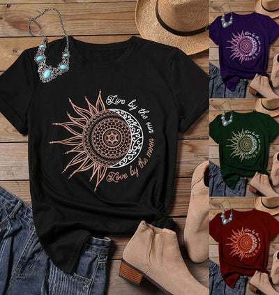 Playera Estampada con Girasoles para Mujer - Image 23