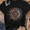 Playera Estampada con Girasoles para Mujer