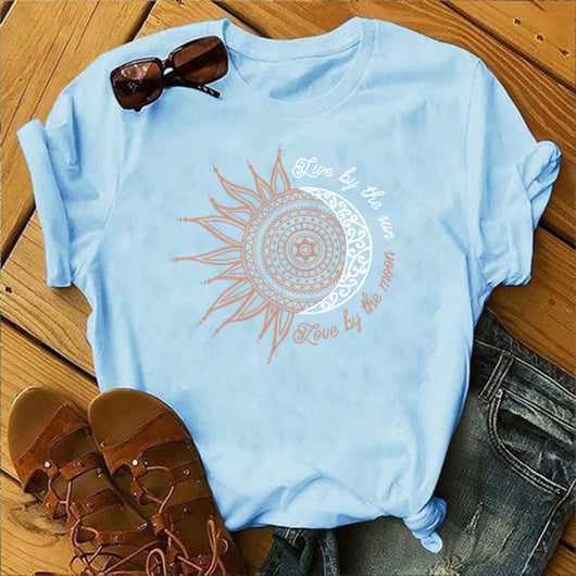 Playera Estampada con Girasoles para Mujer - Image 8