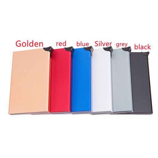 Billetera RFID Automática de Aluminio con Protección Antimagnética y Antirrobo - Image 14