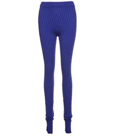 Pantalones Casuales Ajustados de Cintura Media con Aberturas - Colección Otoño Invierno - Image 3