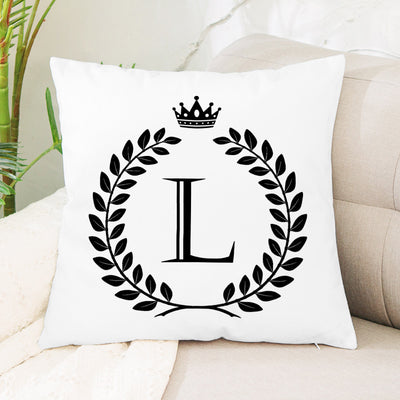 Cojín Decorativo Flanela con Letras Inglesas para Oficina y Hogar - Image 29