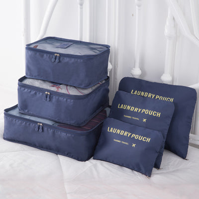 Juego de 6 Bolsas Organizadoras de Viaje para Ropa - Image 2
