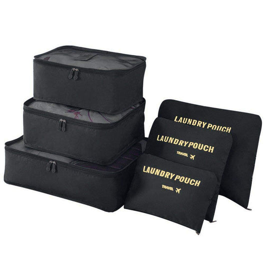 Juego de 6 Bolsas Organizadoras de Viaje para Ropa - Image 6