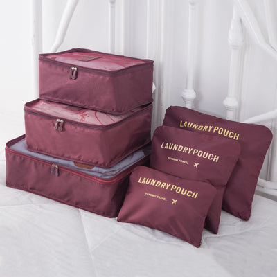 Juego de 6 Bolsas Organizadoras de Viaje para Ropa - Image 10