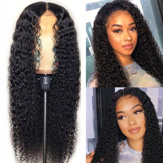 Peluca Rizada Afro Estilo Europeo - Cabello Sintético Rizos Pequeños Trendy