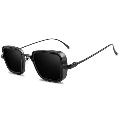 Gafas de Sol Retro para Hombre con Marco Grueso Metálico
