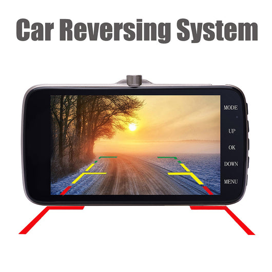 Cámara Dash Cam Dual 4 Pulgadas 1080P HD Visión Nocturna Jerry 5601 con Imagen de Reversa - Image 12