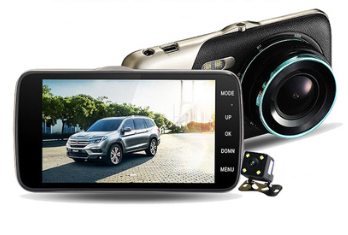 Cámara Dash Cam Dual 4 Pulgadas 1080P HD Visión Nocturna Jerry 5601 con Imagen de Reversa - Image 4