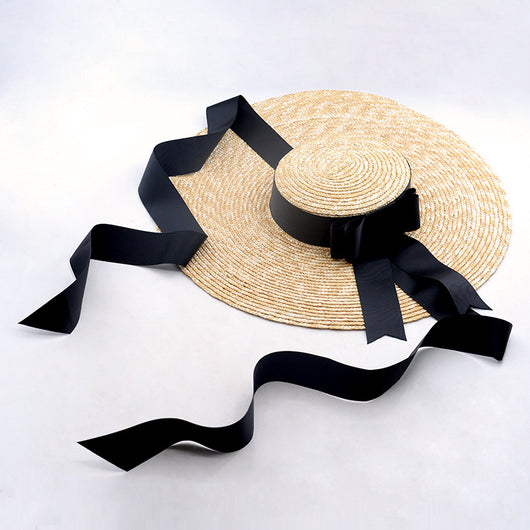 Sombrero de Paja Oversized 15CM para Mujer - Protección Solar Playa con Ala Ancha - Image 6