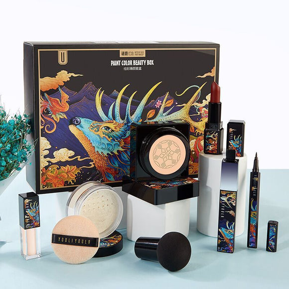 Kit de Maquillaje 7 Piezas para Principiantes