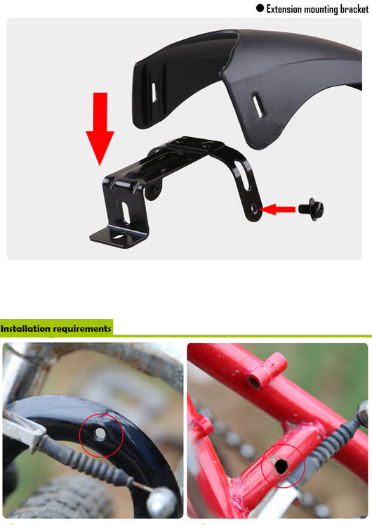 Guardabarros Universal para Bicicleta de Montaña Infantil - Image 10