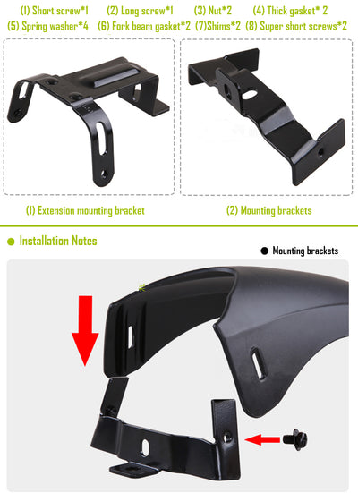 Guardabarros Universal para Bicicleta de Montaña Infantil - Image 15