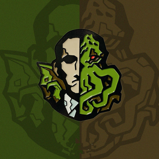 Broche Metálico Cthulhu - El Antiguo Dominador