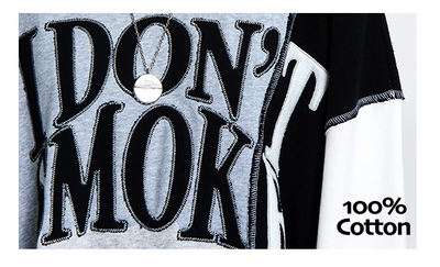 Sudadera de Pareja con Bordado Deconstruido y Detalle de Costura Asimétrica - Image 8
