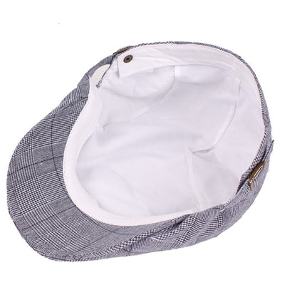 Boina Cuadros con Protección Solar - Elegancia y Cuidado - Image 10