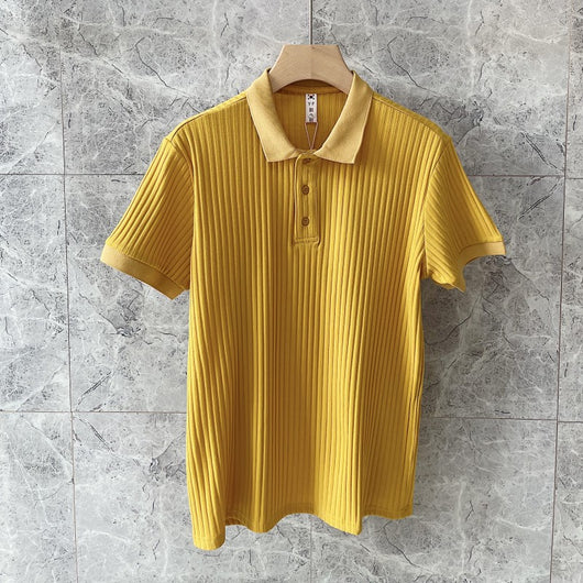Playera Ligera para Hombre Cuello Solapa Manga Corta Verano - Image 9