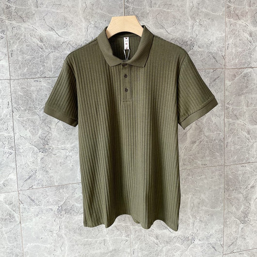 Playera Ligera para Hombre Cuello Solapa Manga Corta Verano - Image 5
