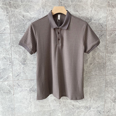 Playera Ligera para Hombre Cuello Solapa Manga Corta Verano - Image 6
