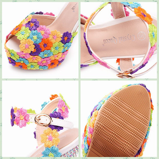 Sandalias de Tacón Fino con Cristales para Novia - Zapatos de Fiesta Elegantes - Image 10