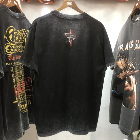 Camiseta Hip-hop Vintage Desgastada Suelta de Algodón para Hombre - Image 7