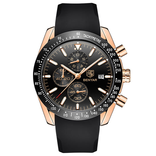 Reloj Deportivo Multifuncional Binya para Hombre - Cuarzo Resistente al Agua - Image 8