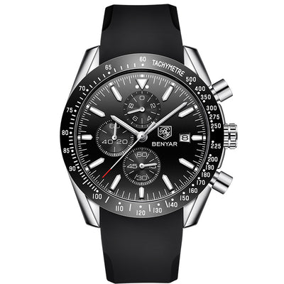 Reloj Deportivo Multifuncional Binya para Hombre - Cuarzo Resistente al Agua - Image 5