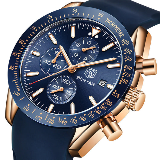 Reloj Deportivo Multifuncional Binya para Hombre - Cuarzo Resistente al Agua - Image 9
