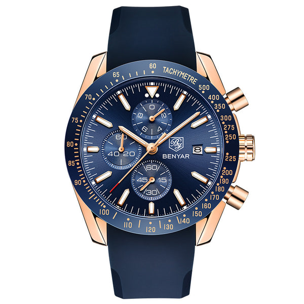 Reloj Deportivo Multifuncional Binya para Hombre - Cuarzo Resistente al Agua - Image 4