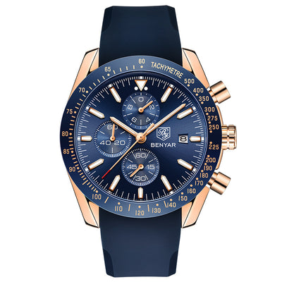 Reloj Deportivo Multifuncional Binya para Hombre - Cuarzo Resistente al Agua - Image 4