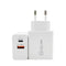Cargador Rápido USB-C 18W PD - Adaptador de Carga Veloz