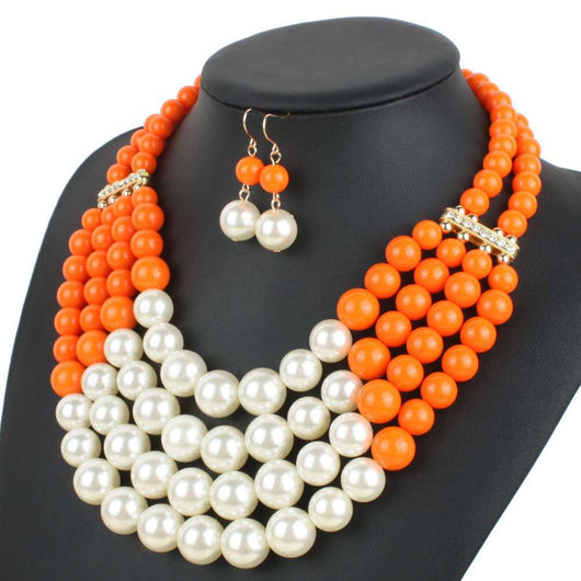 Collar de Perlas Multicapa Temperamento Ejecutivo - Joyería de Moda Europea y Americana - Image 7