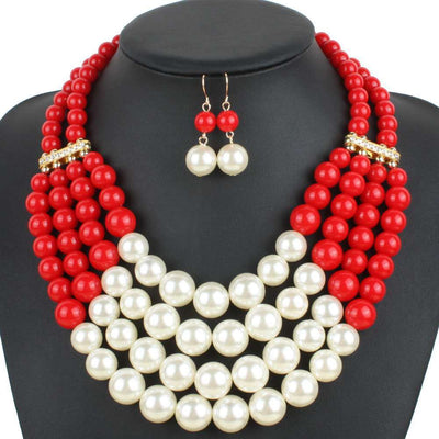 Collar de Perlas Multicapa Temperamento Ejecutivo - Joyería de Moda Europea y Americana - Image 10
