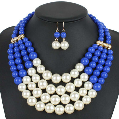 Collar de Perlas Multicapa Temperamento Ejecutivo - Joyería de Moda Europea y Americana - Image 9
