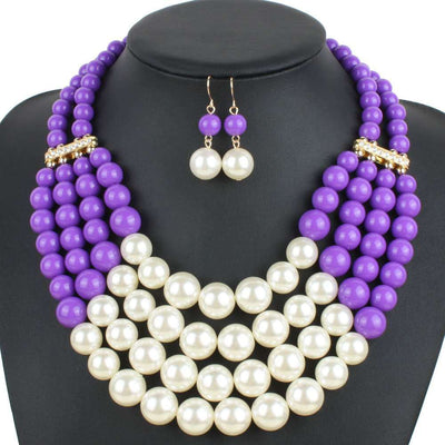 Collar de Perlas Multicapa Temperamento Ejecutivo - Joyería de Moda Europea y Americana - Image 2