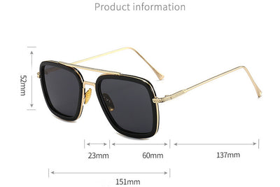 Gafas de Sol Iron Man Estilo Europeo Premium - Lentes de Moda para Hombre - Image 19