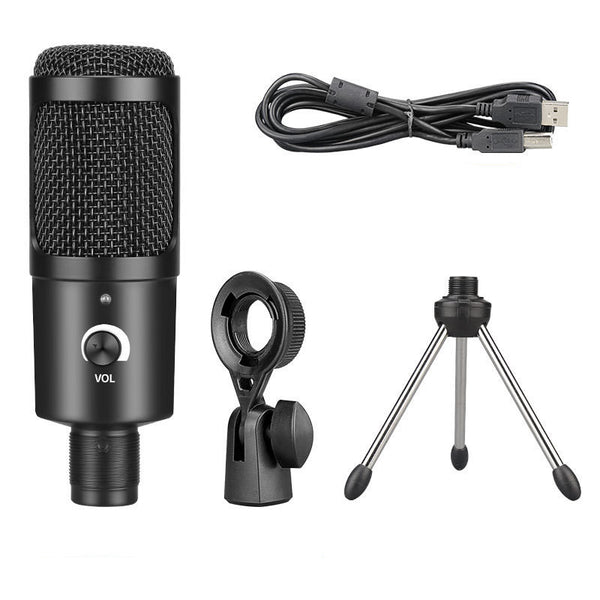 Micrófono USB Condensador para Karaoke, Gaming y Streaming en Vivo - Image 5