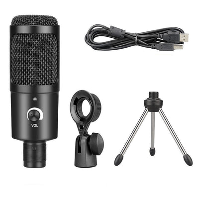 Micrófono USB Condensador para Karaoke, Gaming y Streaming en Vivo - Image 5