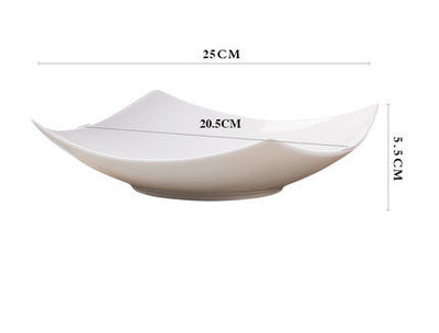 Vajilla de Porcelana Jingdezhen Aislante Térmica - Juego de Platos y Bowls Elegantes para Comedor - Image 31