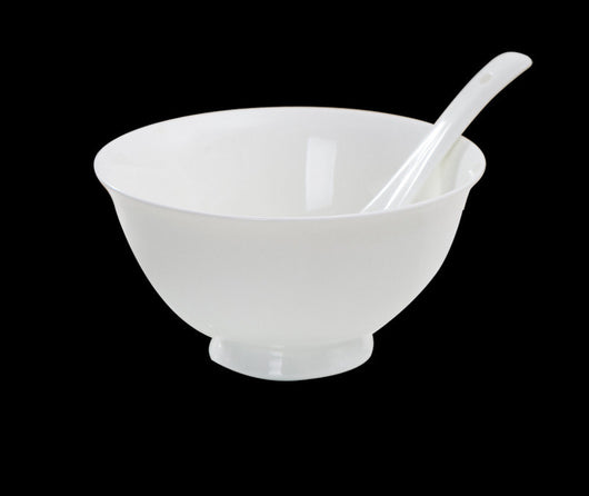 Vajilla de Porcelana Jingdezhen Aislante Térmica - Juego de Platos y Bowls Elegantes para Comedor - Image 43
