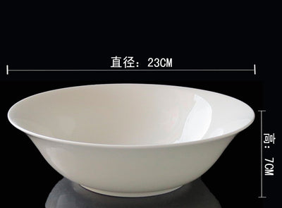 Vajilla de Porcelana Jingdezhen Aislante Térmica - Juego de Platos y Bowls Elegantes para Comedor - Image 16