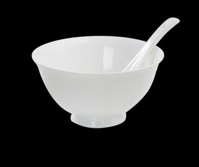 Vajilla de Porcelana Jingdezhen Aislante Térmica - Juego de Platos y Bowls Elegantes para Comedor - Image 6