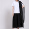 Blusa Coreana de Manga Corta con Diseño Exclusivo y Detalles en Organza