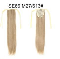 Extensión de Cabello Liso Largo con Cola de Caballo Invisible y Multicolor - Image 33