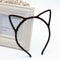 Diadema Orejas de Gato Coreana - Accesorio Adorable para Rostro y Cabello