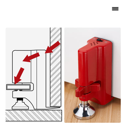 Bloqueador de Puerta con Alarma Antirrobo Portátil - Image 2